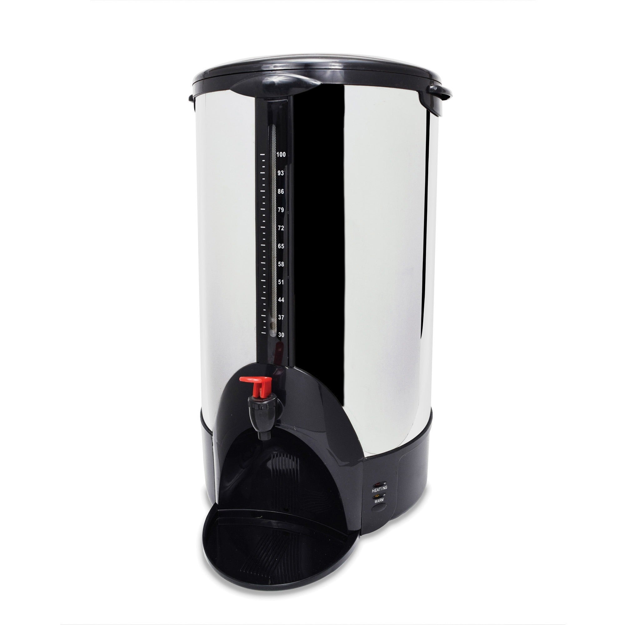 100 Cup(s) - Multi-serve - Stainless Steel - Plastic Body