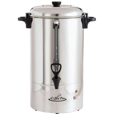 Coffee Pro Stainless Steel Commercial Percolating Urn