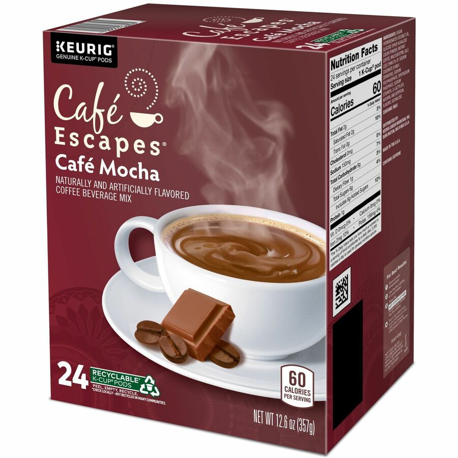 Compatible with Keurig Brewer - Regular - 0.5 oz - K-Cup, Pod - 24 / Box