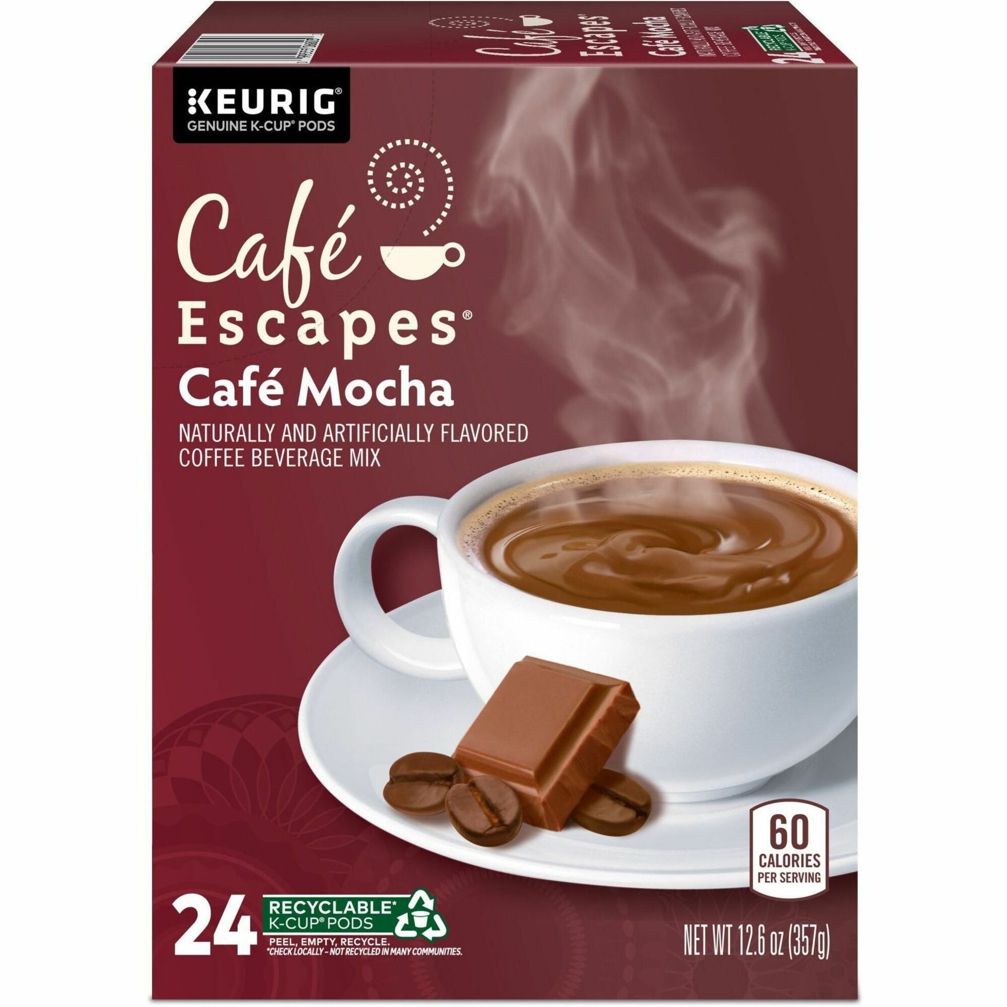 Compatible with Keurig Brewer - Regular - 0.5 oz - K-Cup, Pod - 24 / Box