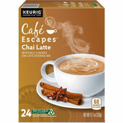 Compatible with Keurig K-Cup Brewer - Black Tea - 0.5 oz - 24 K-Cup - Caffeinated - Kosher - 24 / Box