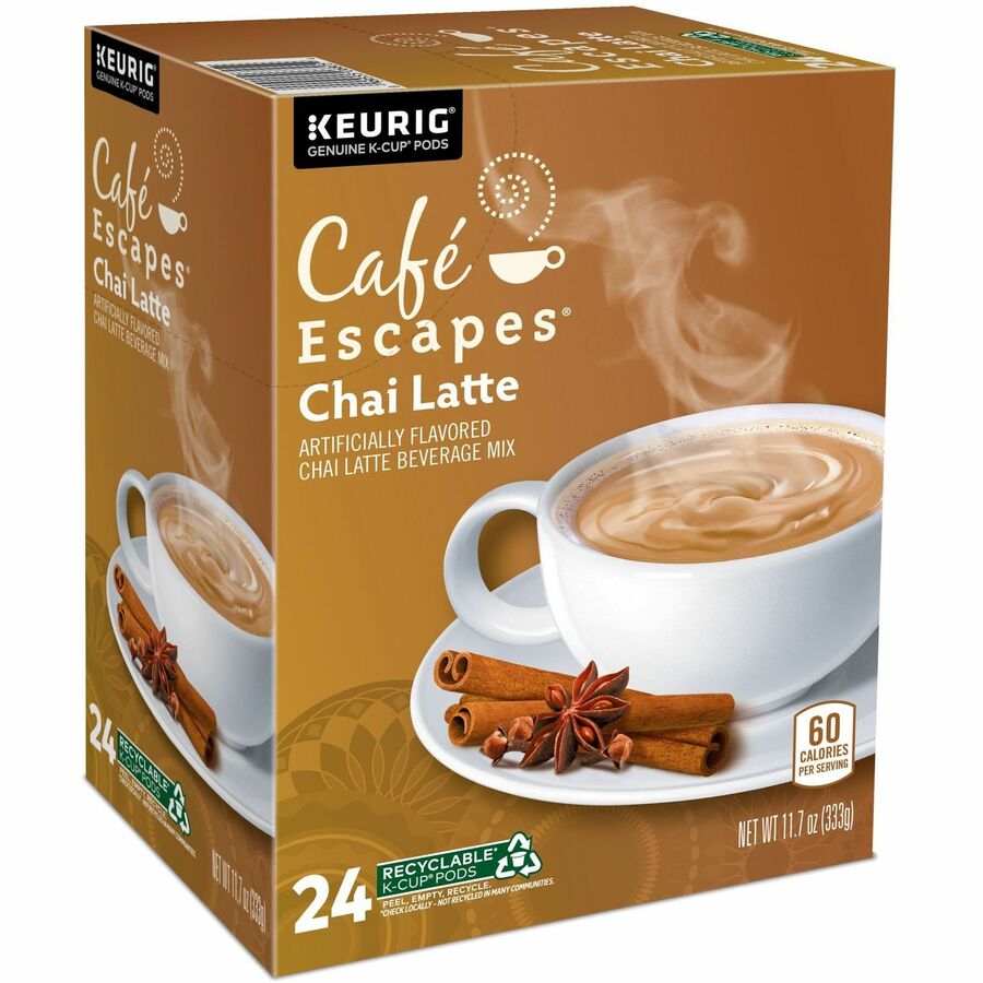 Compatible with Keurig K-Cup Brewer - Black Tea - 0.5 oz - 24 K-Cup - Caffeinated - Kosher - 24 / Box
