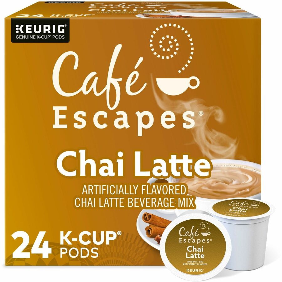 Compatible with Keurig K-Cup Brewer - Black Tea - 0.5 oz - 24 K-Cup - Caffeinated - Kosher - 24 / Box