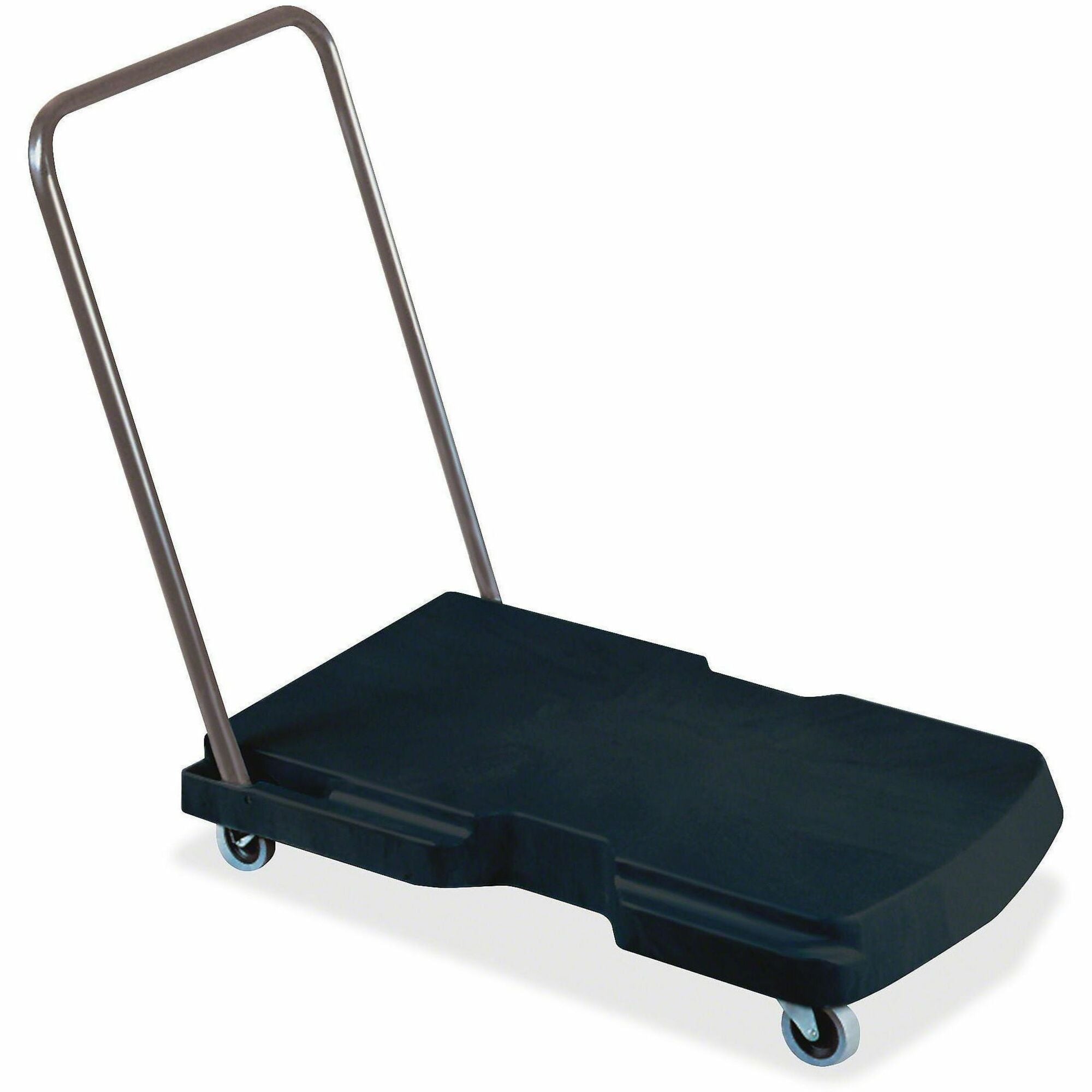 Folding Handle - 250 lb Load Capacity - 4 Casters - 3" Caster Size - High-density Polyethylene (HDPE) - 20.50" Width x 32.50" Height - Gray, Black - 1 Each