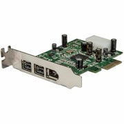 StarTech.com 3 Port 2b 1a Low Profile 1394 PCI Express FireWire Card Adapter