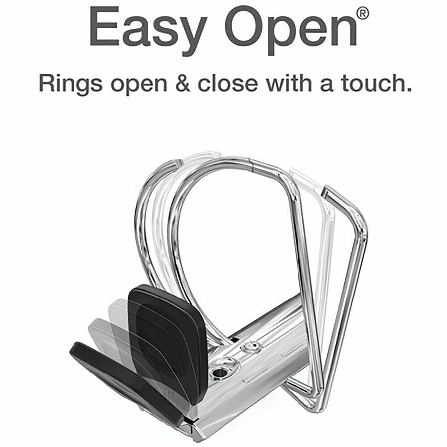 Cardinal&reg; Premier ONE-TOUCH&reg; Easy Open&reg; Locking Slant-D&reg; Rings Binder