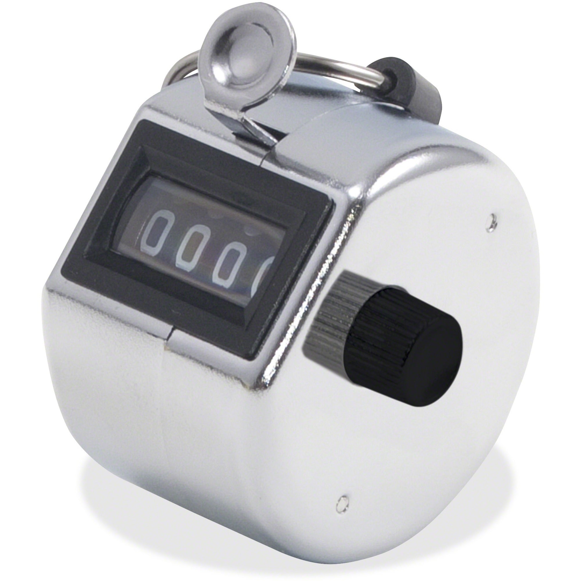 4 Digit - Finger Ring - Handheld - Chrome