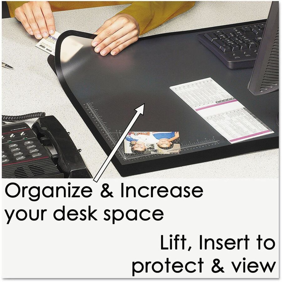 22" Width x 17" Depth - Rubber - Black