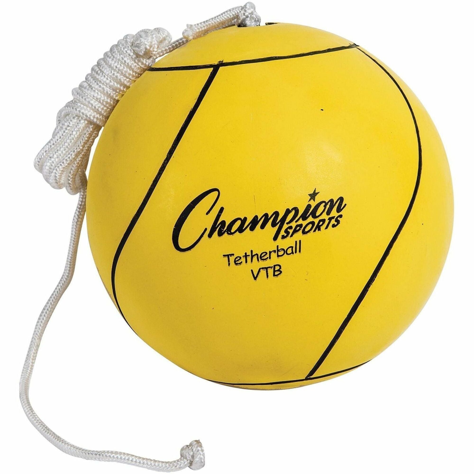 Champion Sports Yellow Tether Ball