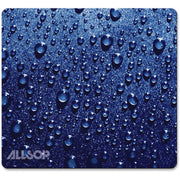Soft Top Raindrop - 0.10" Height x 8.50" Width - Blue - Natural Rubber, Latex - Anti-skid - Mouse - 1 Each