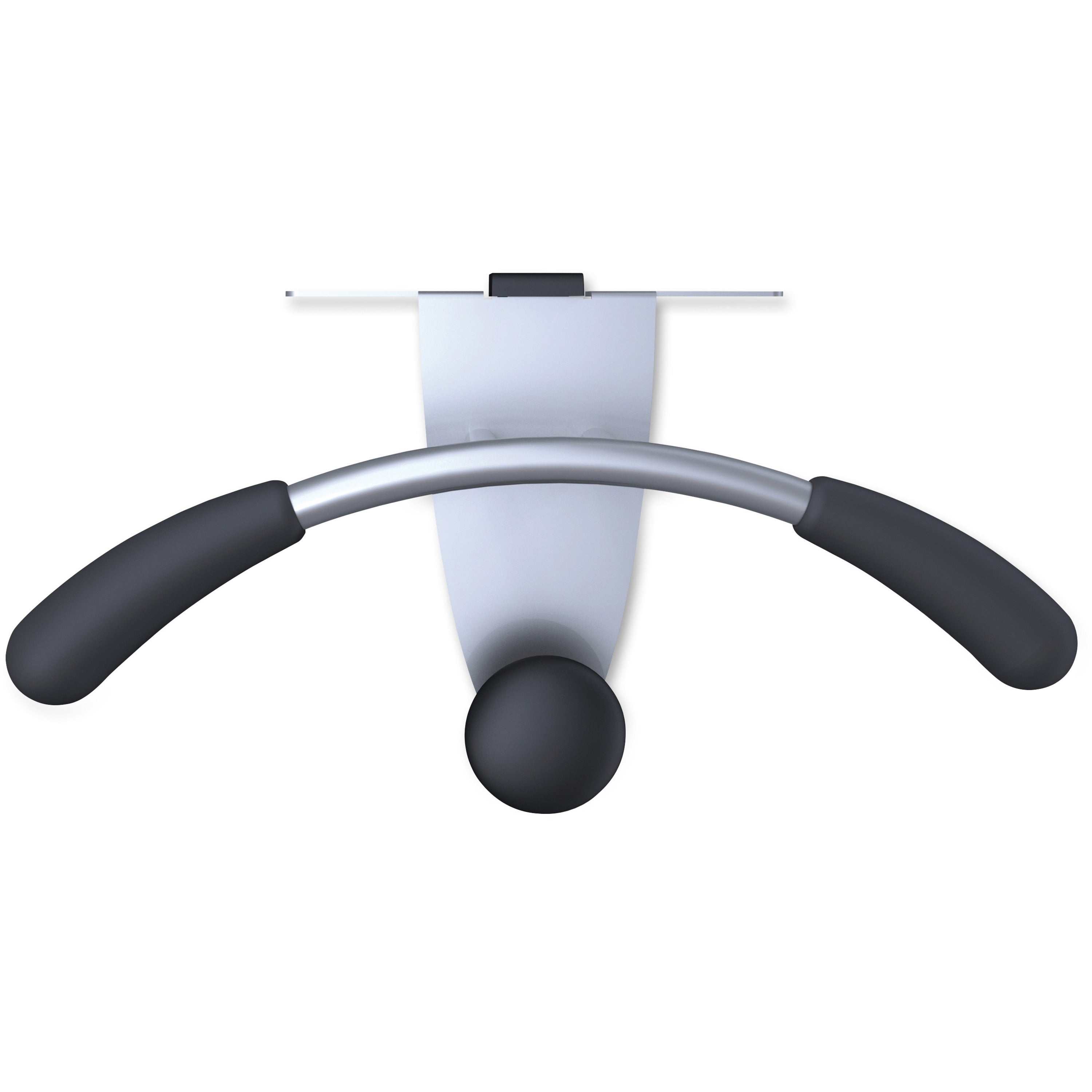 44 lb (19.96 kg) Capacity - 7.9" Height x 14.6" Width - for Coat, Cubicle, Clothes - Powder Coated - 1 Each