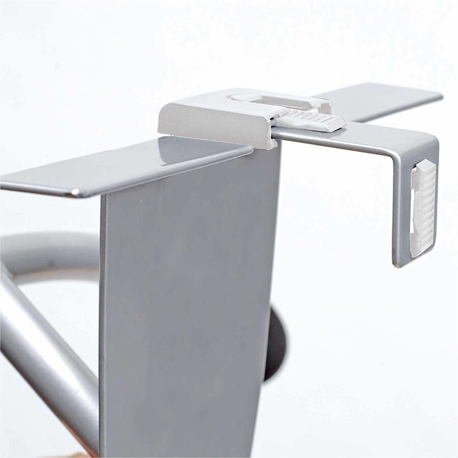 44 lb (19.96 kg) Capacity - 7.9" Height x 14.6" Width - for Coat, Cubicle, Clothes - Powder Coated - 1 Each