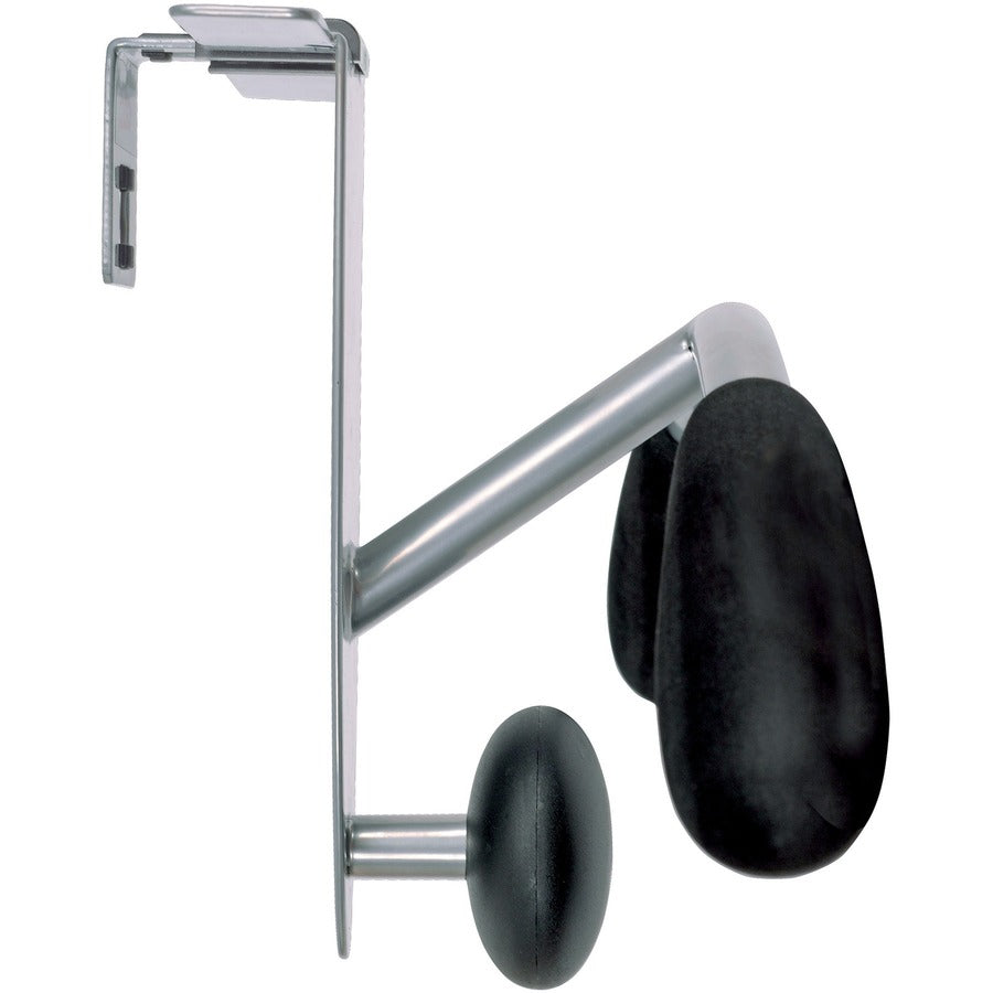44 lb (19.96 kg) Capacity - 7.9" Height x 14.6" Width - for Coat, Cubicle, Clothes - Powder Coated - 1 Each