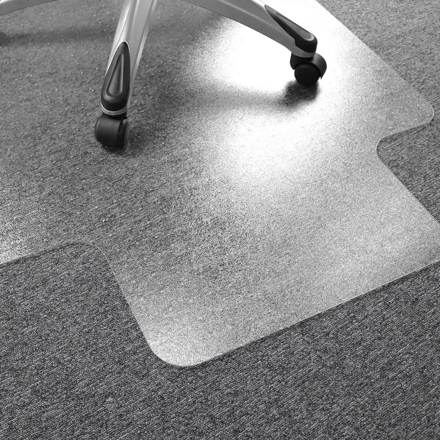 Floortex Cleartex Ultimat Polycarbonate Lipped Chair Mat for Carpets up to 1/2" - 48"