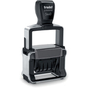 Date Stamp - ENTERED, PAID, FAXED, RECEIVED - 10000 Impression(s) - Blue, Red - Recycled - 1 Each