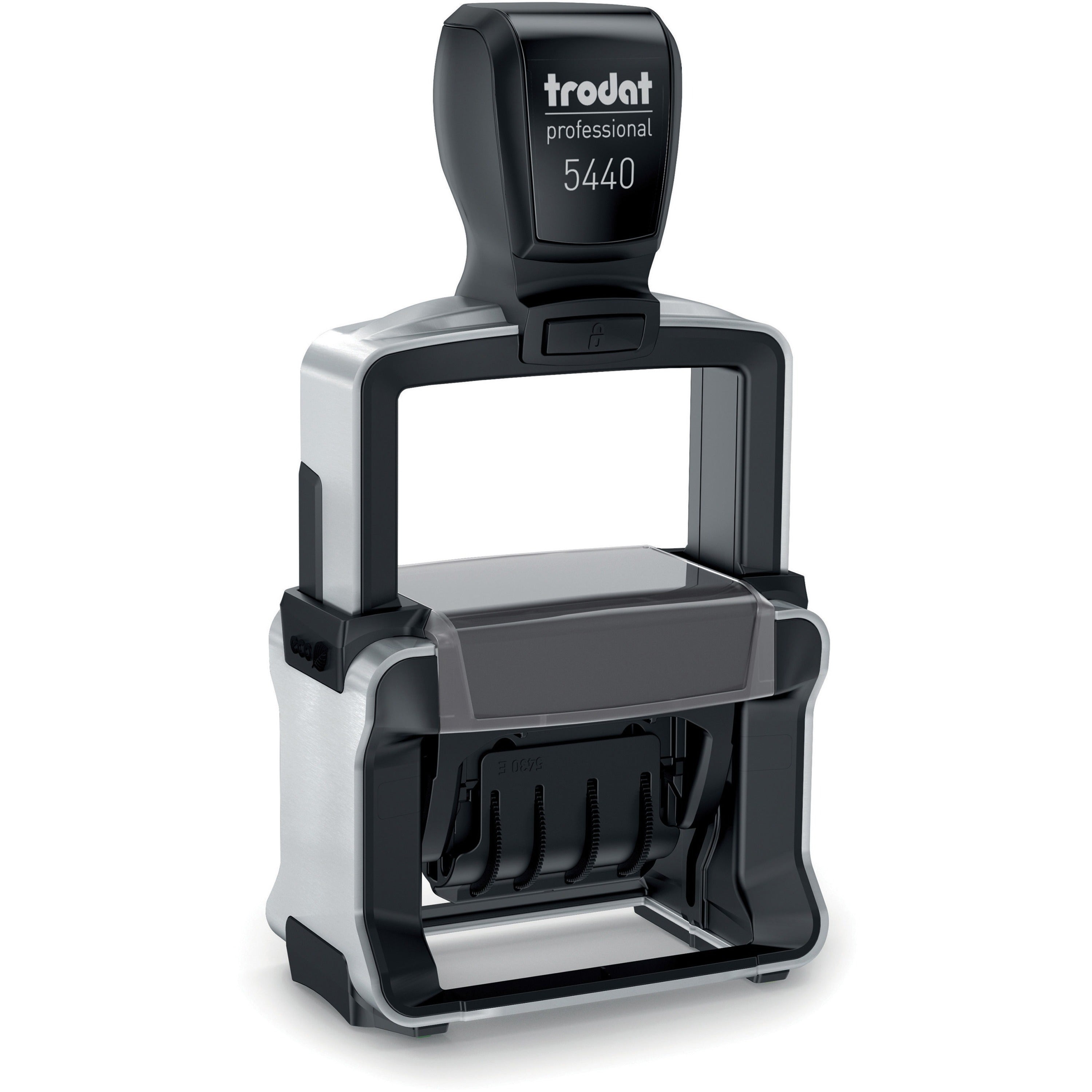 Date Stamp - ENTERED, PAID, FAXED, RECEIVED - 10000 Impression(s) - Blue, Red - Recycled - 1 Each