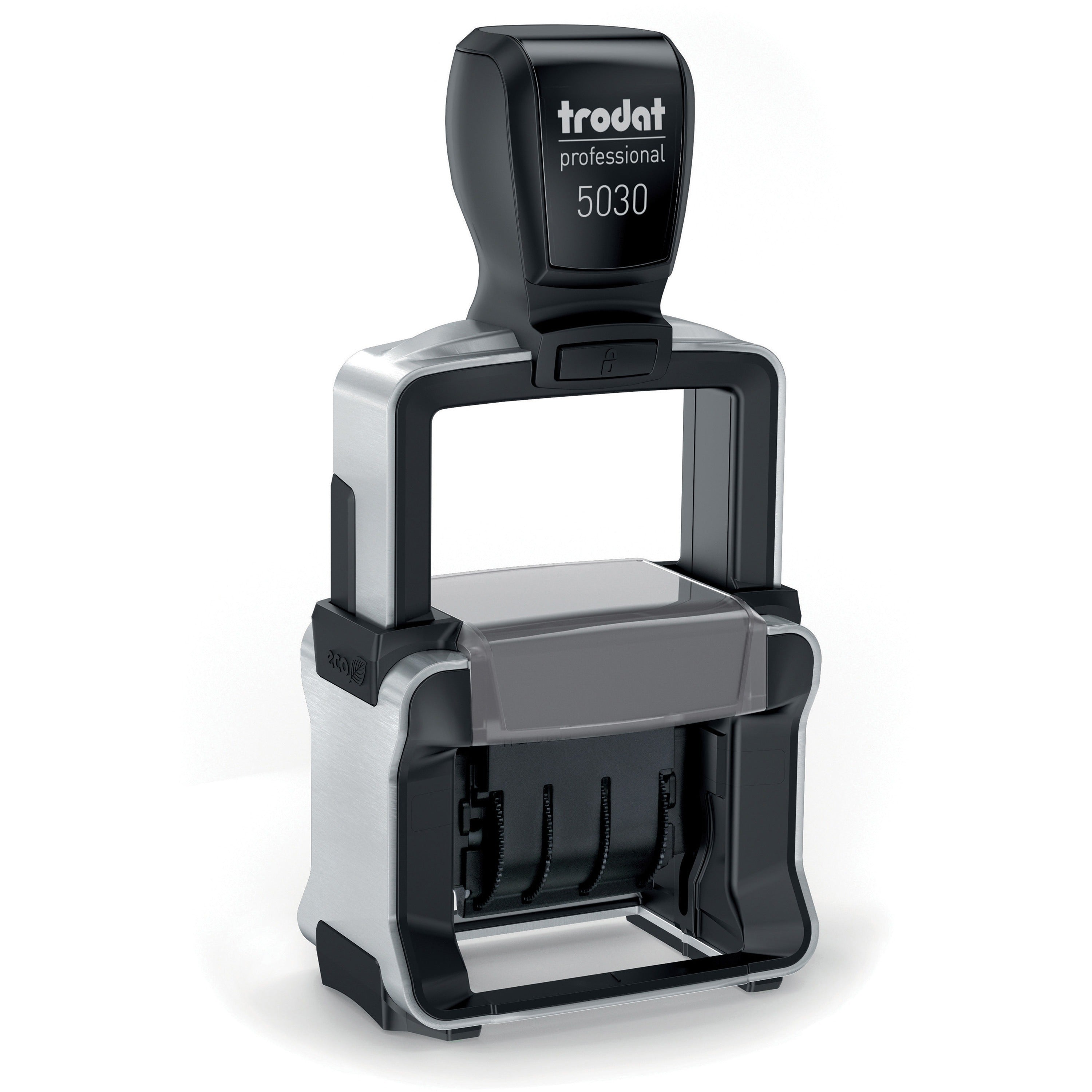 Date Stamp - 10000 Impression(s) - Black - Recycled - 1 Each
