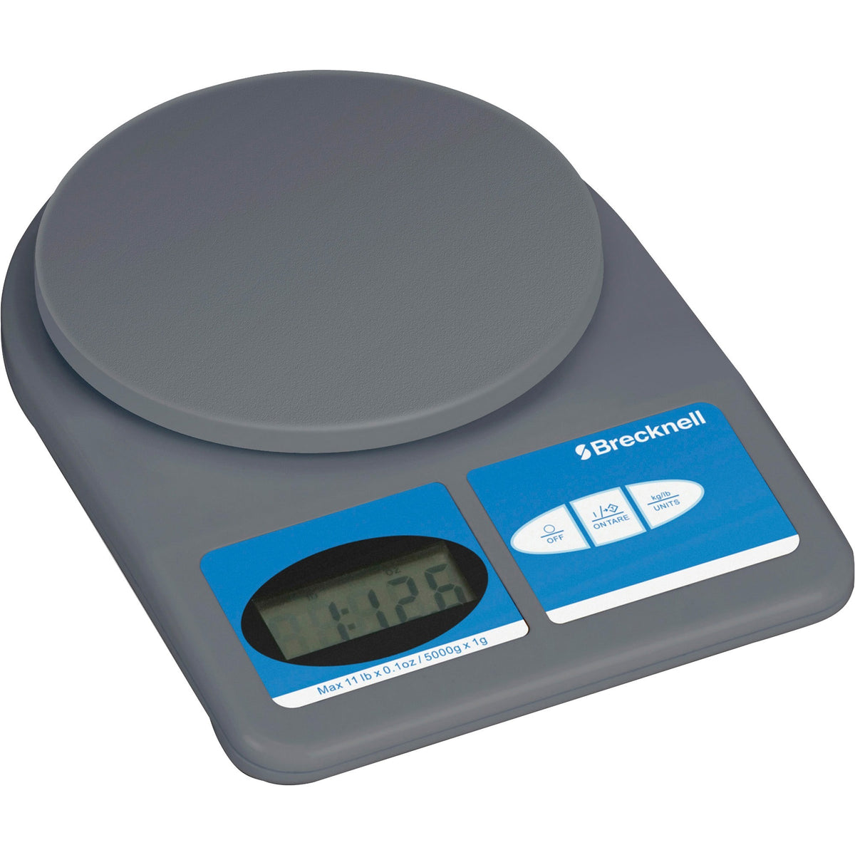 11 lb / 5 kg Maximum Weight Capacity - Gray