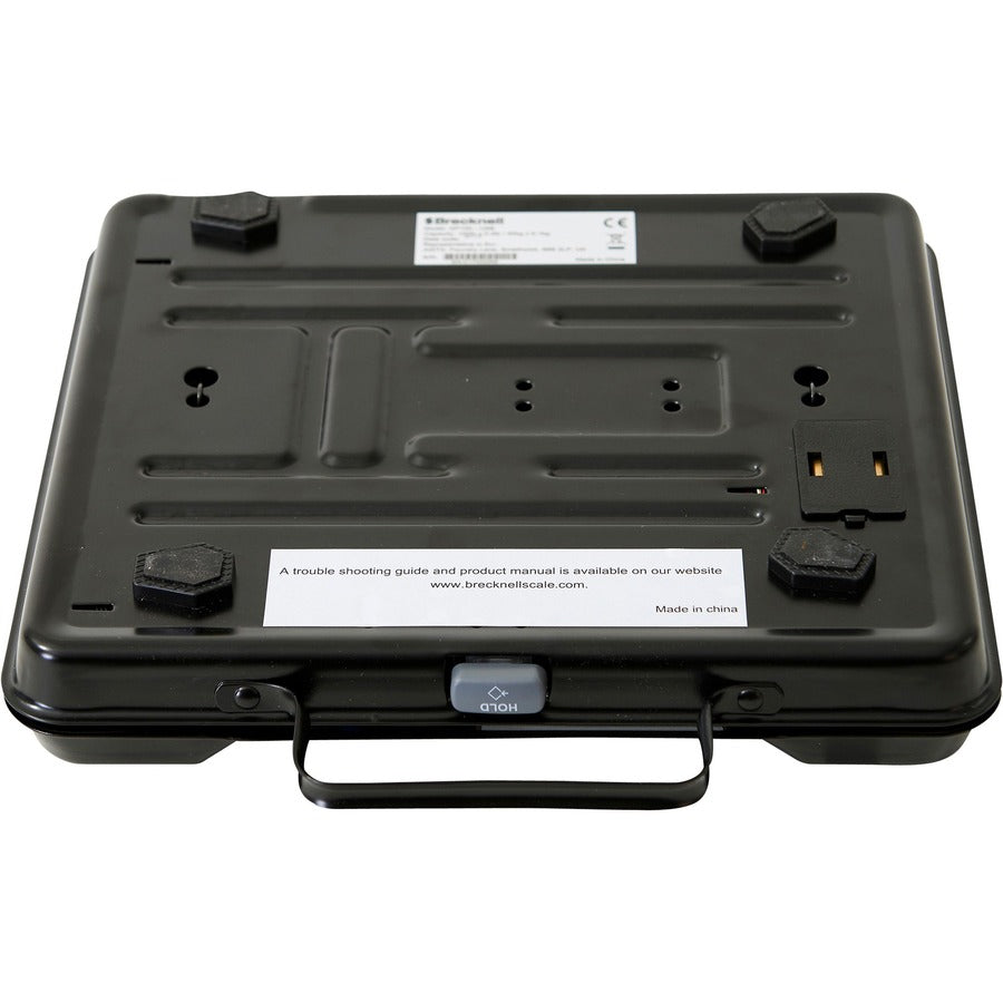 Brecknell Digital Bench Scale - 250 lb / 110 kg Maximum Weight Capacity - Black