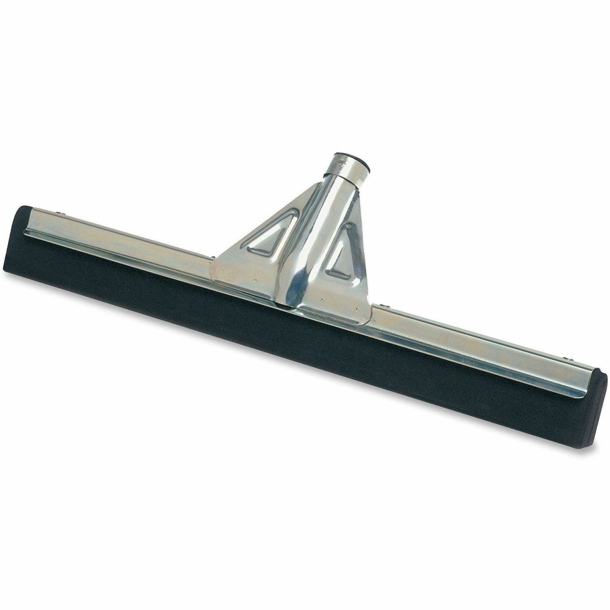 Unger WaterWand Heavy Duty 30" Squeegee - 30" Foam Rubber Blade - 1.5" Height x 6" Width x 30" Length - Heavy Duty, Durable, Reinforced Handle - Black, Aluminum - 1Each