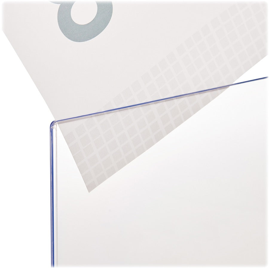 Support 8.50" x 11" Media - Plastic - Clear - 1 Each
