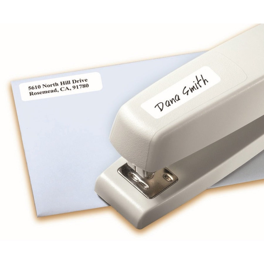 1/2" Height x 1 3/4" Width - Removable Adhesive - Rectangle - Laser, Inkjet - White - Paper - 20 / Sheet - 42 Total Sheets - 840 Total Label(s)