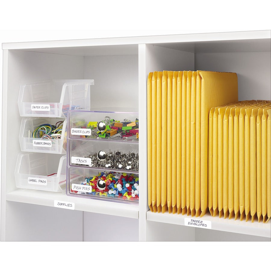 1/2" Height x 1 3/4" Width - Removable Adhesive - Rectangle - Laser, Inkjet - White - Paper - 20 / Sheet - 42 Total Sheets - 840 Total Label(s)