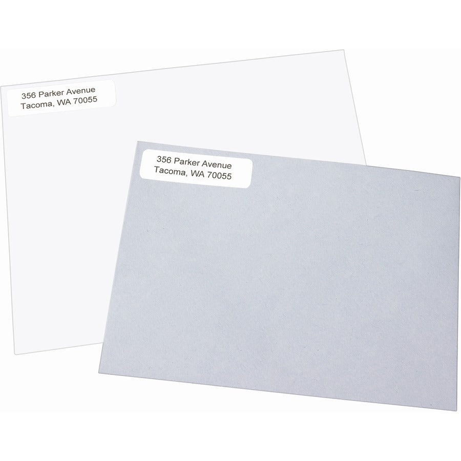 1/2" Height x 1 3/4" Width - Removable Adhesive - Rectangle - Laser, Inkjet - White - Paper - 20 / Sheet - 42 Total Sheets - 840 Total Label(s)