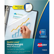 For Letter 8 1/2" x 11" Sheet - 3 x Holes - Ring Binder - Top Loading - Clear - Polypropylene, Plastic - 1 Box