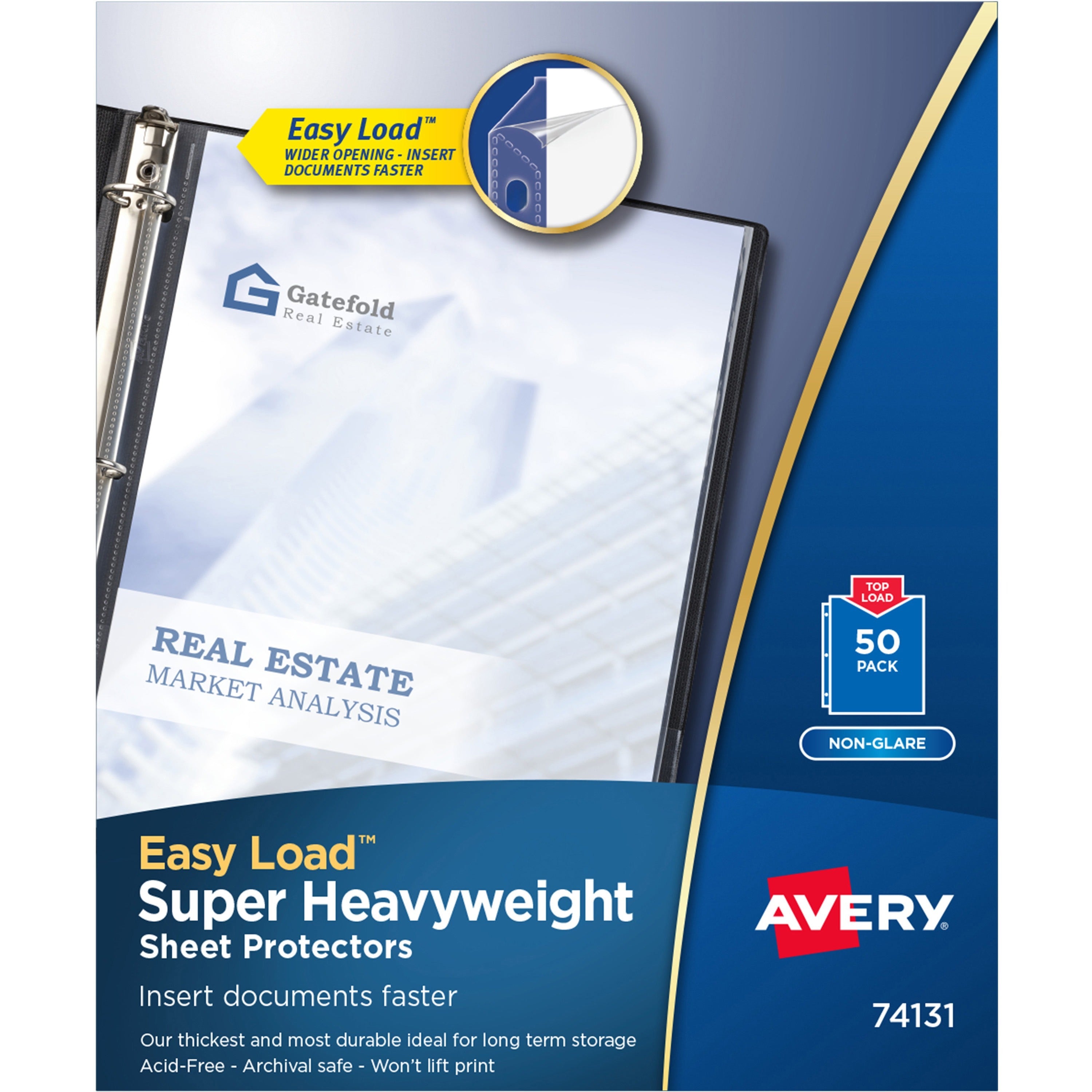 10 x Sheet Capacity - For Letter 8 1/2" x 11" Sheet - 3 x Holes - Ring Binder - Top Loading - Clear - Polypropylene - 50 / Box