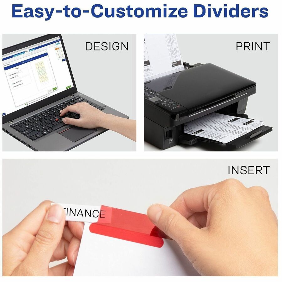 Avery&reg; Big Tab Insertable Extra-Wide Dividers