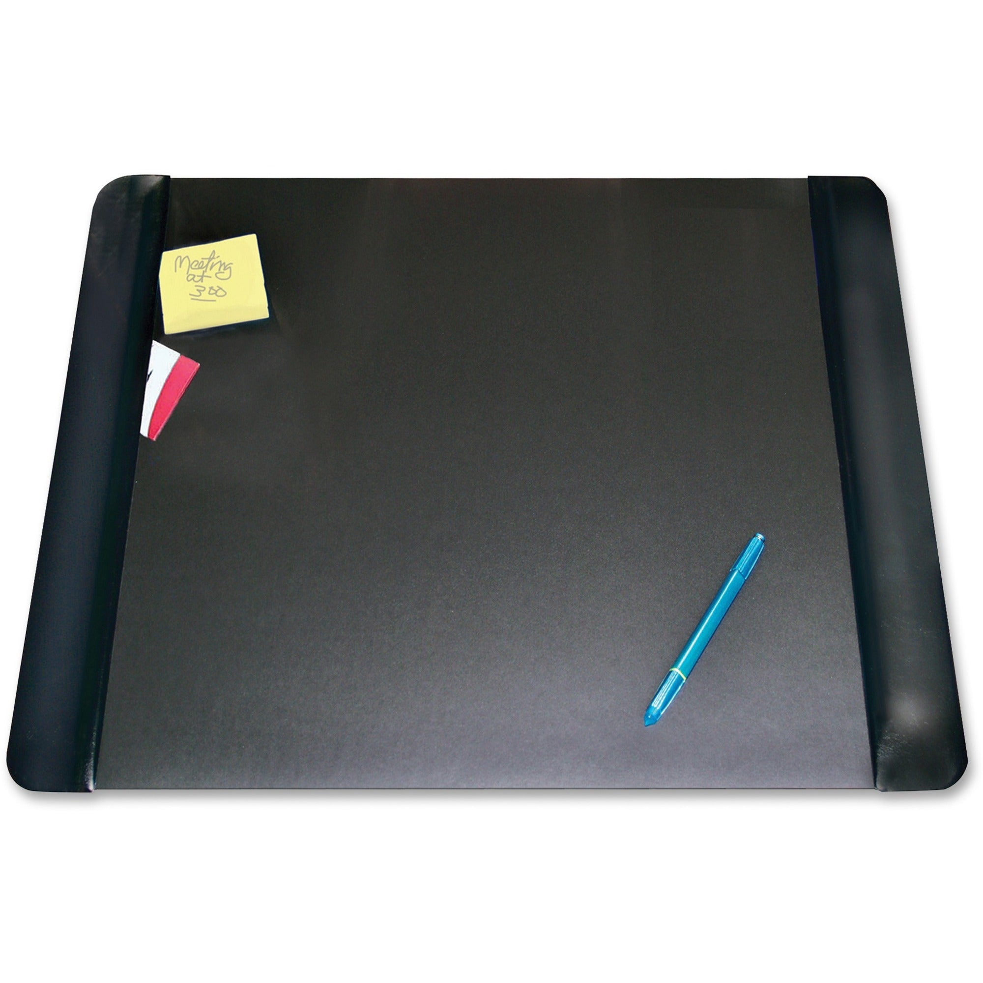 Rectangular - 24" Width x 19" Depth - Foam Backing - Vinyl - Black
