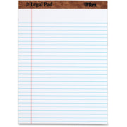 TOPS The Legal Pad - Letter - Letter - 8 1/2" x 11" Sheet Size - White Paper - 1 Each
