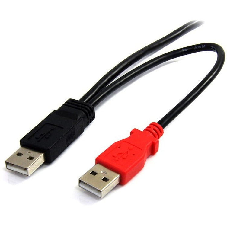 StarTech.com 3ft USB Y Cable for External Hard Drive