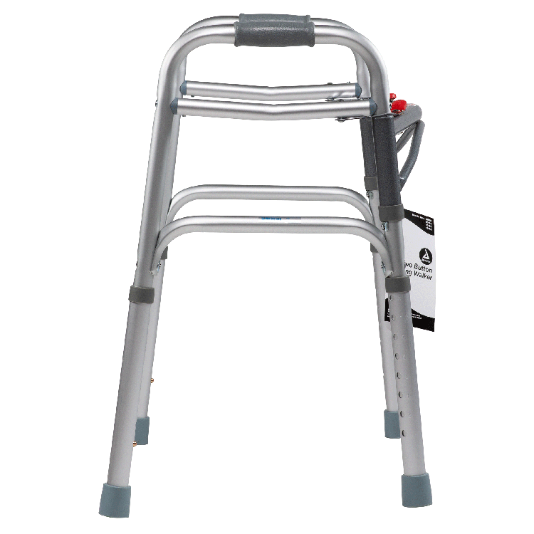 Junior Two Button Folding Walker, 25" - 32", 1pc/box, 4boxs/cs