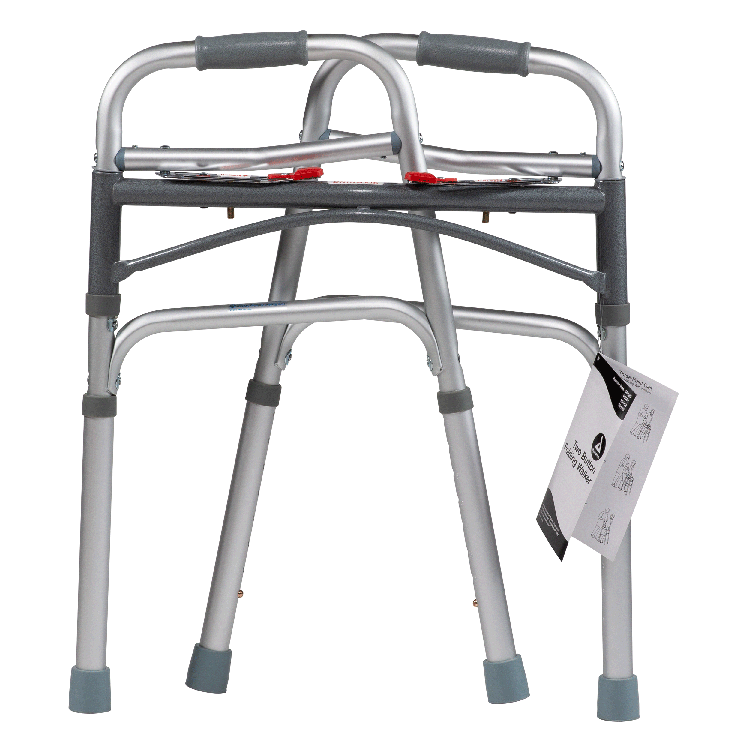 Junior Two Button Folding Walker, 25" - 32", 1pc/box, 4boxs/cs