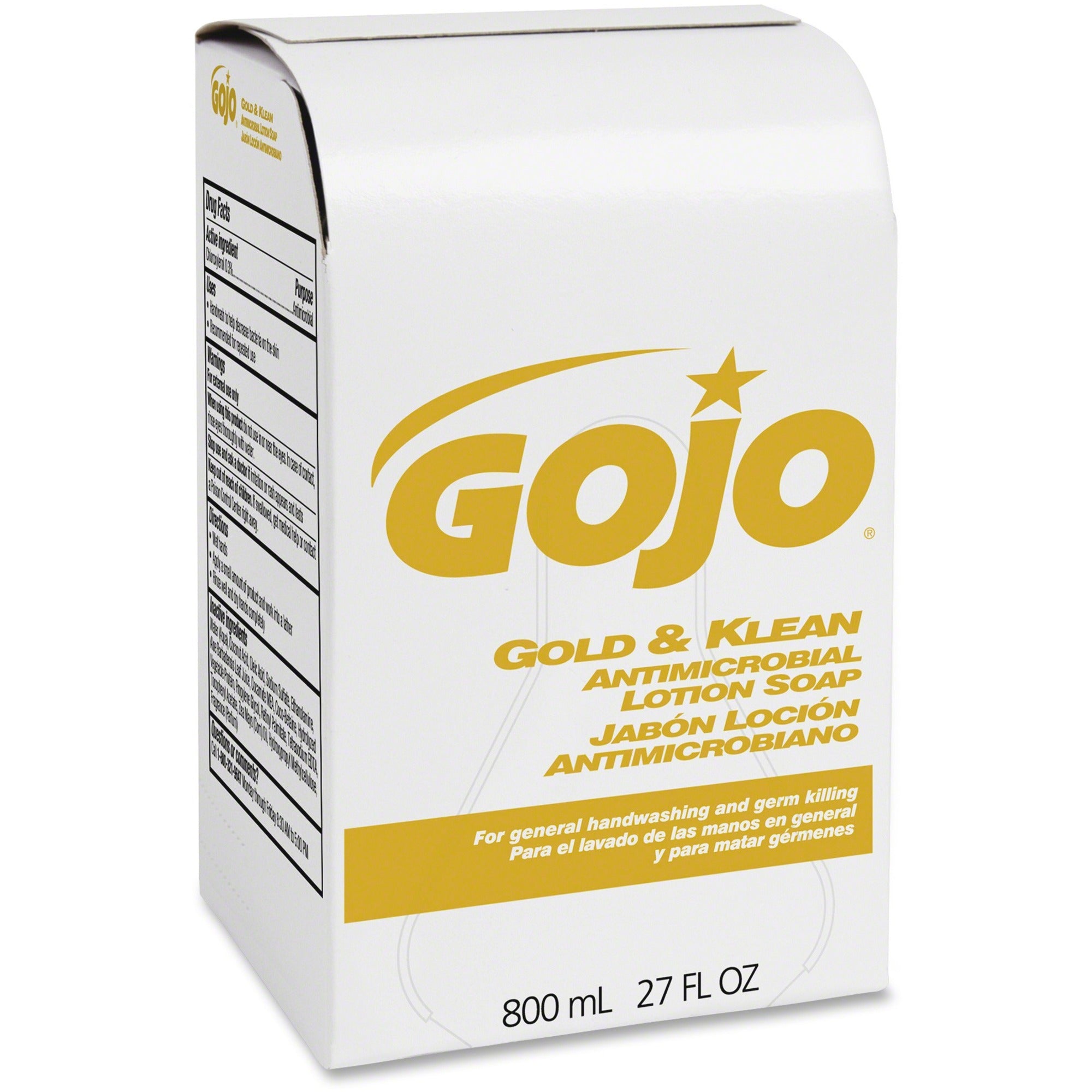 Gojo&reg; Gold & Klean Antimicrobial Lotion Soap