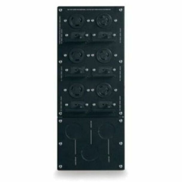 APC by Schneider Electric 19" Rack Mountable 100A Maintenance Bypass Panel - 3 x NEMA L6-20R, 3 x NEMA L6-30R - 20 kW - 200 V AC, 208 V AC - 100 A, 100 A, 100 A