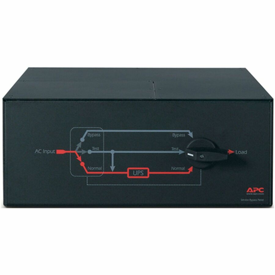 APC by Schneider Electric 19" Rack Mountable 100A Maintenance Bypass Panel - 6 x NEMA L14-30R - 20 kW - 208 V AC - 100 A, 100 A, 100 A