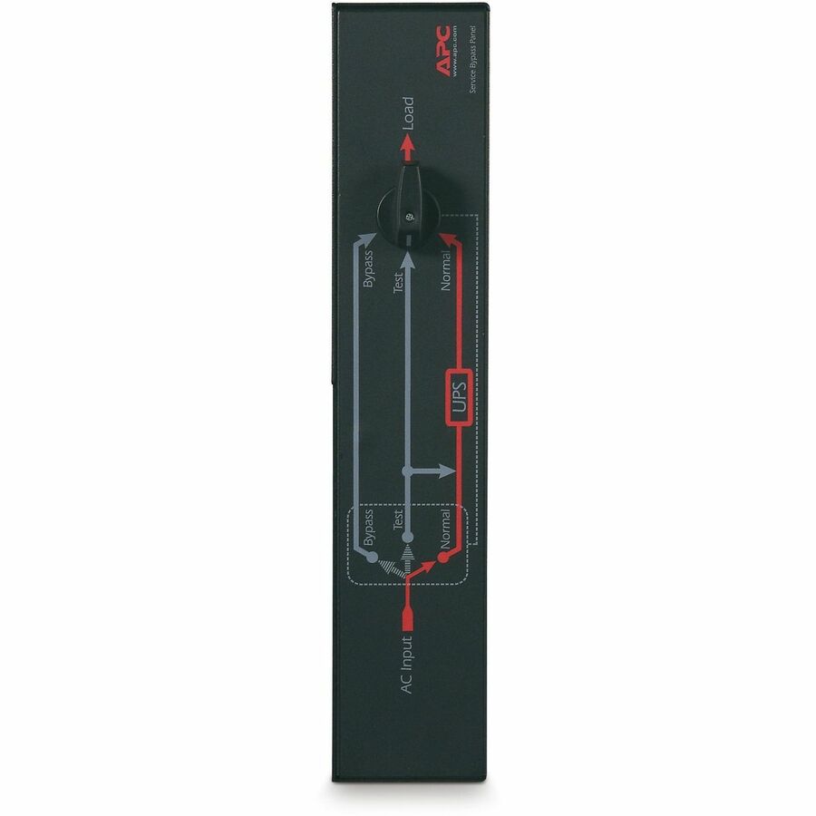 APC by Schneider Electric 19" Rack Mountable 24A Maintenance Bypass Panel - 2 x NEMA L6-20R, 2 x NEMA L6-30R - 5000 W - 200 V AC, 208 V AC - 24 A, 24 A, 24 A