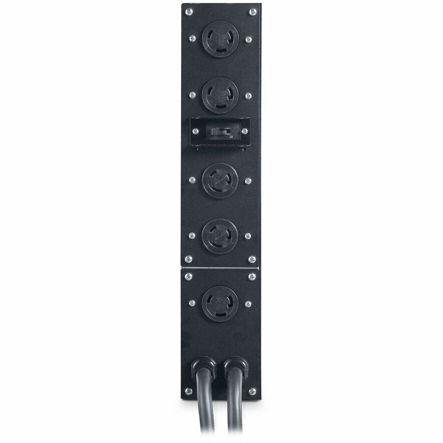 APC by Schneider Electric 19" Rack Mountable 24A Maintenance Bypass Panel - 2 x NEMA L6-20R, 2 x NEMA L6-30R - 5000 W - 200 V AC, 208 V AC - 24 A, 24 A, 24 A