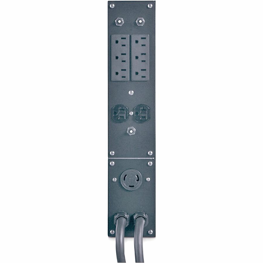 APC by Schneider Electric 19" Rack Mountable 30A Maintenance Bypass Panel - 2 x NEMA L6-20R, 1 x NEMA L6-30R - 6000 W - 200 V AC, 208 V AC - 30 A, 30 A, 30 A