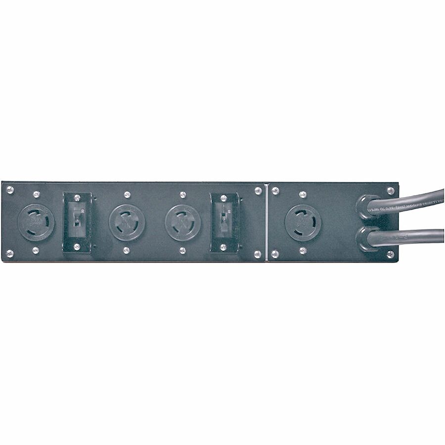 APC by Schneider Electric 19" Rack Mountable 30A Maintenance Bypass Panel - 2 x NEMA L6-20R, 1 x NEMA L6-30R - 6000 W - 200 V AC, 208 V AC - 30 A, 30 A, 30 A