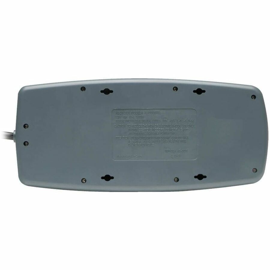 Silver - NEMA 5-15P - 10 x NEMA 5-15R - 1800 VA - 2395 J - 120 V AC Input - 120 V AC Output - Fax/Modem/Phone - 8 ft