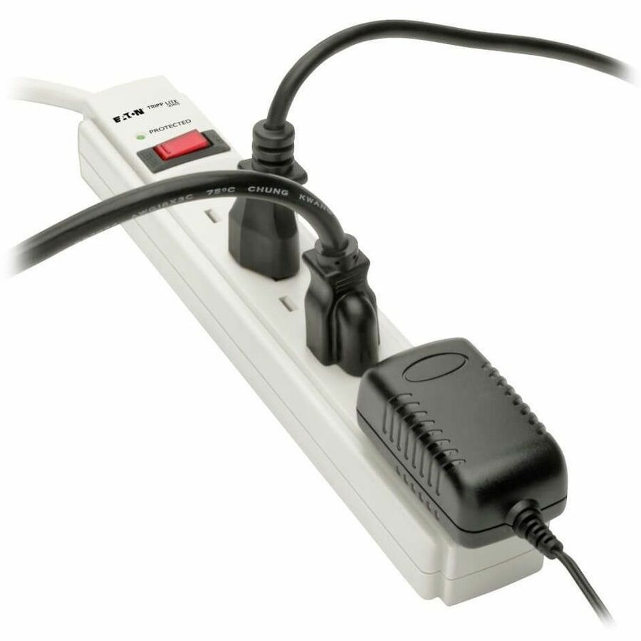 6 x NEMA 5-15R - 1800 VA - 900 J - 120 V AC Input - 120 V AC Output - 6 ft