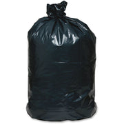 Berry Reclaim Heavy-Duty Recycled Can Liners - Medium Size - 33 gal Capacity - 39" Length x 33" Width x 1.65 mil (42 Micron) Thickness - Black - Plastic - Can - Recycled - 100 / Carton