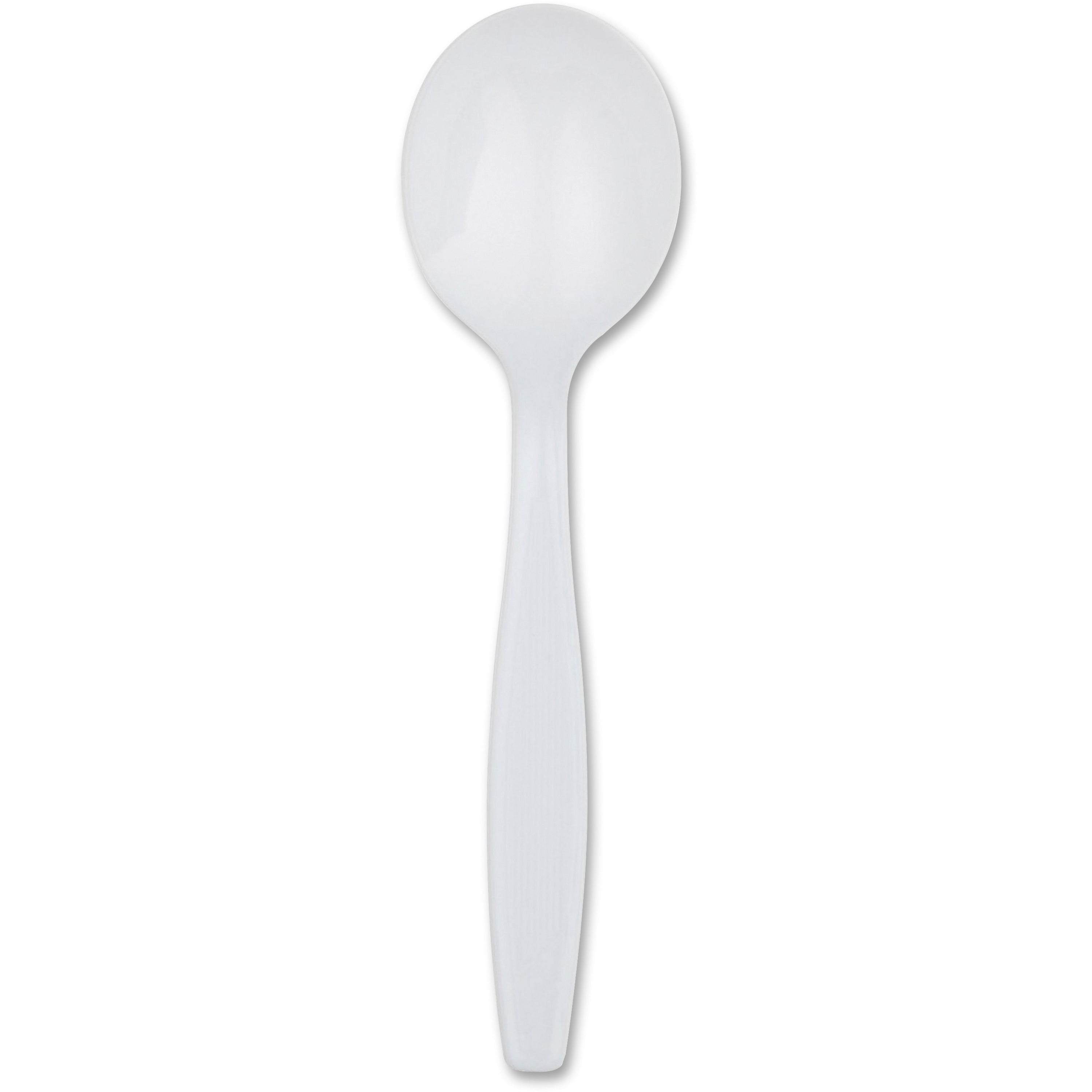 1 Piece(s) - Soup Spoon - 1 x Soup Spoon - White - 1000 / Carton