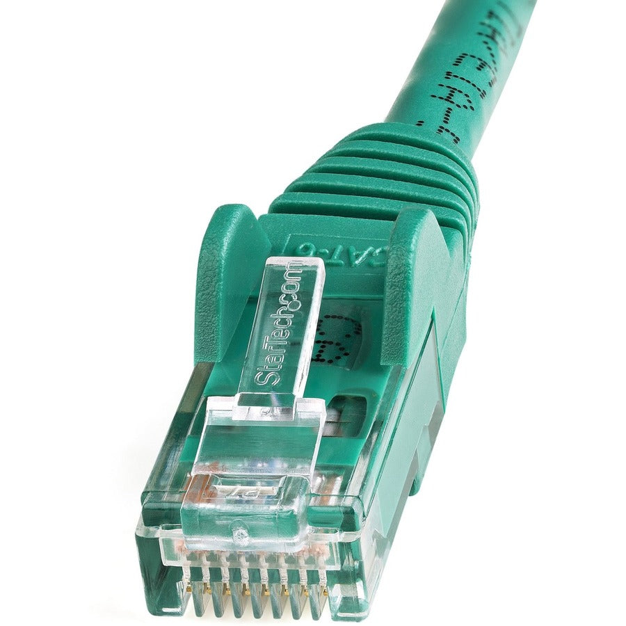 StarTech.com 15 ft Green Snagless Cat6 UTP Patch Cable