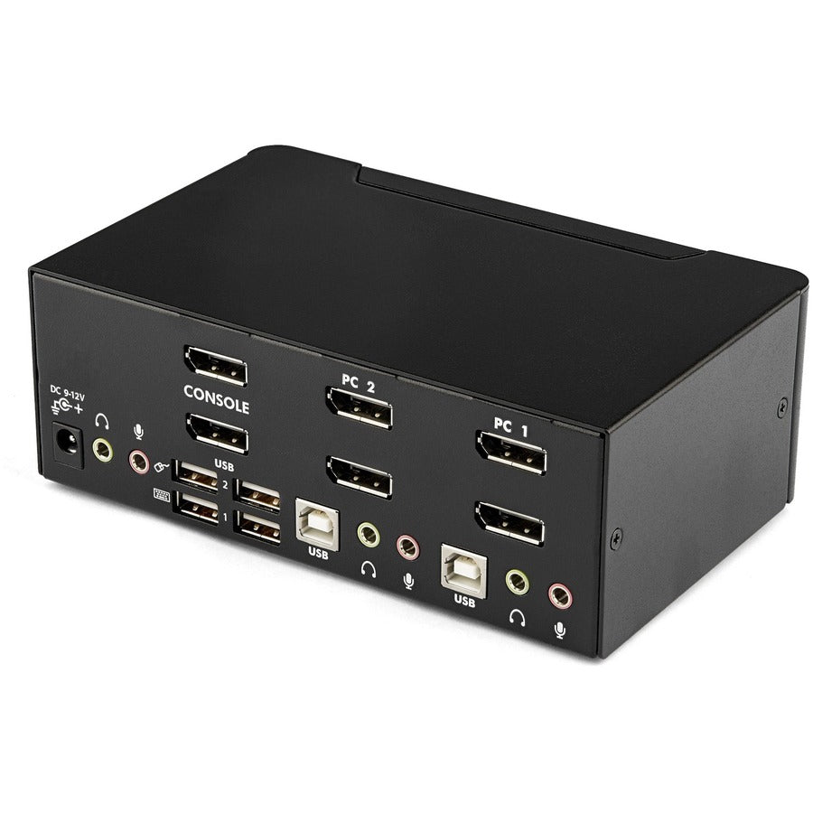 StarTech.com 2-port Dual Display DisplayPort KVM