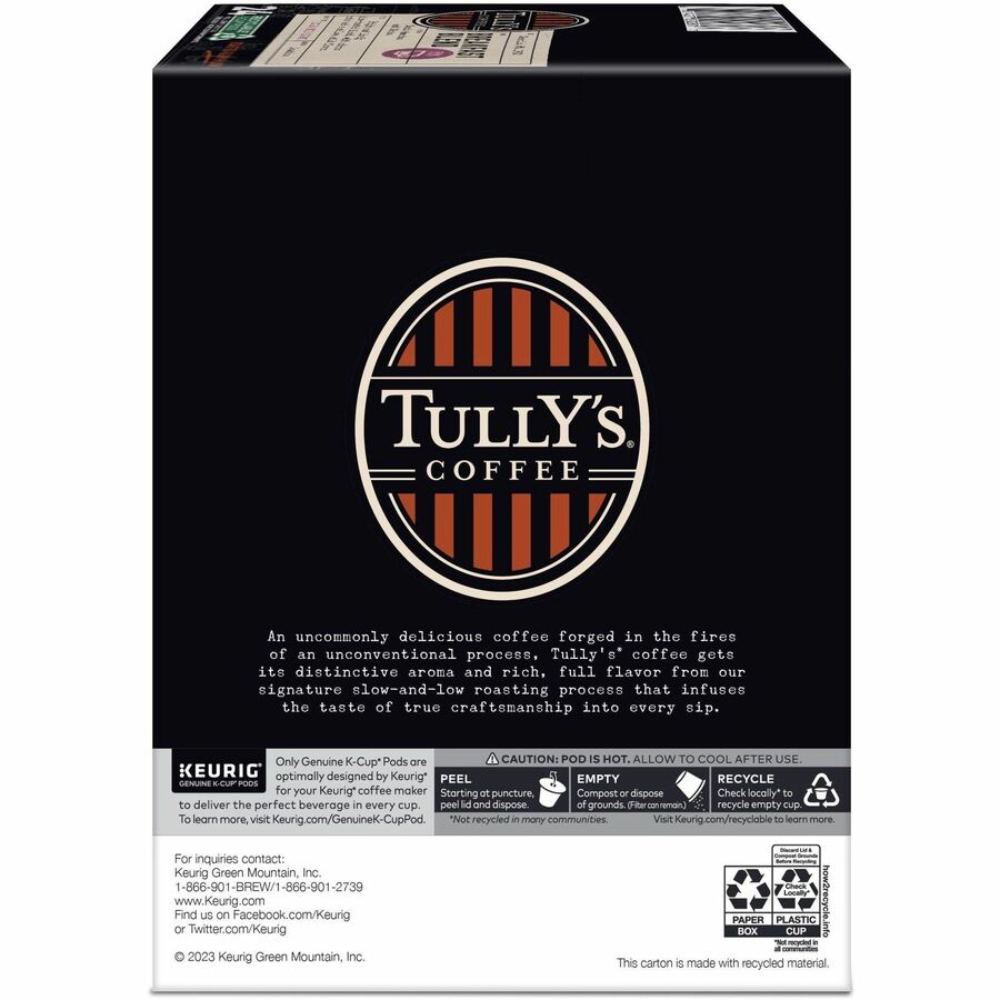 Compatible with Keurig Brewer - Regular - Light - K-Cup, Pod - Breakfast Blend - Kosher - 24 / Box